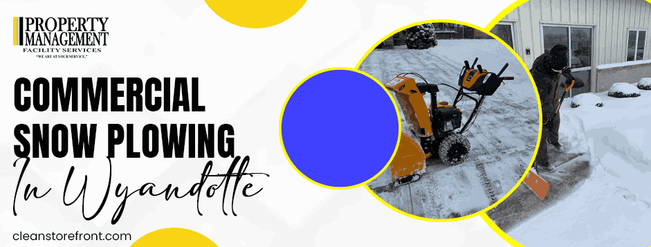 commercial snow plowing in Wyandotte